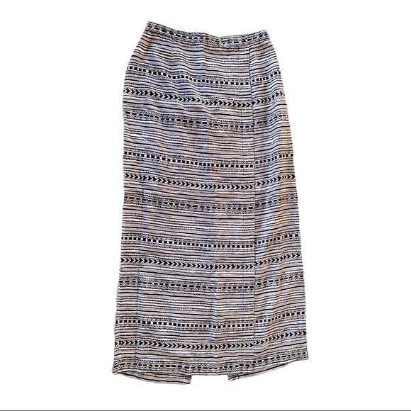 Vintage Dresses & Skirts - VINTAGE | Stonebridge Tribal Aztec Maxi Skirt 10